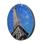 Eiffel Tower France Travel Fotografy Dartscheibe (Vorderseite rechts)