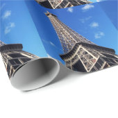Eiffel Tower France Travel Fotografy Geschenkpapier (Rolleneckpunkt)