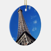 Eiffel Tower France Travel Fotografy Keramik Ornament (Rechts)