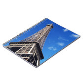 Eiffel Tower France Travel Fotografy Notizblock (Linke Seite)