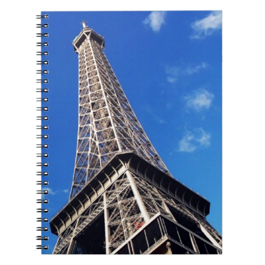 Eiffel Tower France Travel Fotografy Notizblock (Vorderseite)