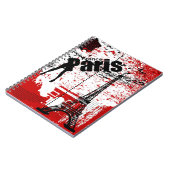 Eiffel Tower French Notebook Notizblock (Linke Seite)