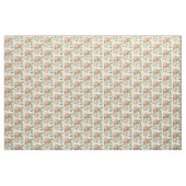 Eiffel Tower French Theme Vintag Paris Fabric Stoff (Yard (91,4 cm))