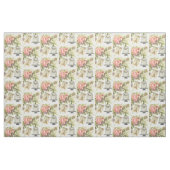 Eiffel Tower French Theme Vintag Paris Fabric Stoff (Fat Quarter (45,7 x 55,9 cm))