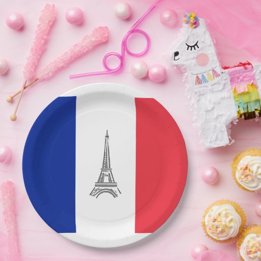 Eiffel Tower French Themed Party Paper Teller (Party)