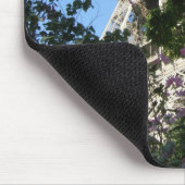 Eiffel Tower Garden Mousepad (Ecke)