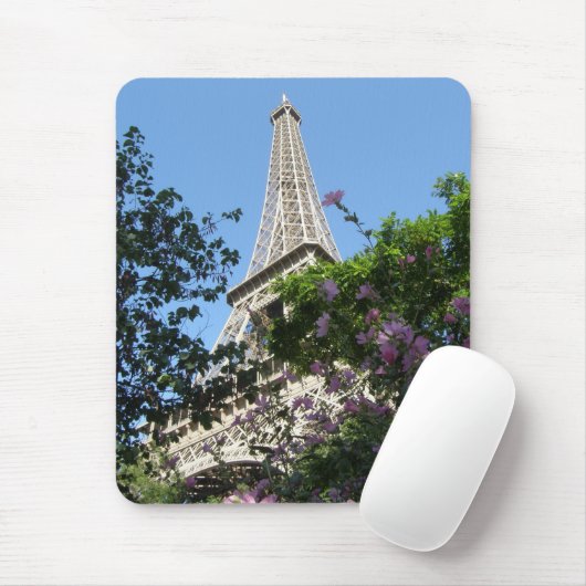 Eiffel Tower Garden Mousepad (Mit Mouse)