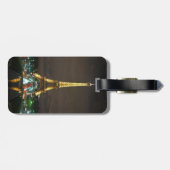 Eiffel Tower Gepäckanhänger (Rückseite horizontal)