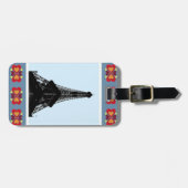 Eiffel Tower Gepäckanhänger (Vorderseite horizontal)