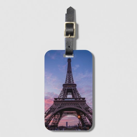 Eiffel Tower Gepäckanhänger (Vorderseite Vertikal)