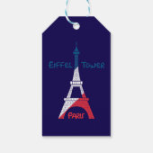 Eiffel Tower Geschenkanhänger (Rückseite)