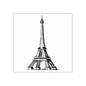 Eiffel Tower Gummistempel (Prägung)