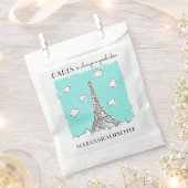 Eiffel Tower Illustration - benutzerdefinierter Te Geschenktütchen (Ausgeschnitten)