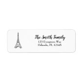 Eiffel Tower Illustration Paris (Vorne)