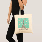 Eiffel Tower Illustration - Tasche für benutzerdef (Vorderseite (Produkt))