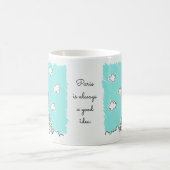 Eiffel Tower Illustration - Tasse für benutzerdefi (Mittel)