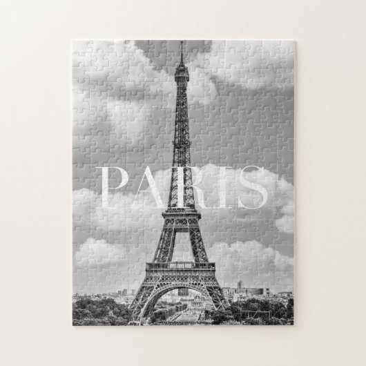 Eiffel Tower in Paris, France Puzzle (Vertikal)