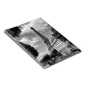 EIFFEL TOWER IN PARIS, FRANKREICH NOTIZBLOCK (Rechte Seite)