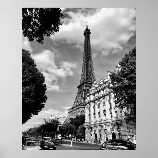 EIFFEL TOWER IN PARIS, FRANKREICH POSTER (Vorne)