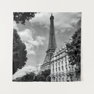 EIFFEL TOWER IN PARIS, FRANKREICH WANDTEPPICH