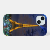 Eiffel Tower iPhone 15 Hülle (Rückseite (Horizontal))