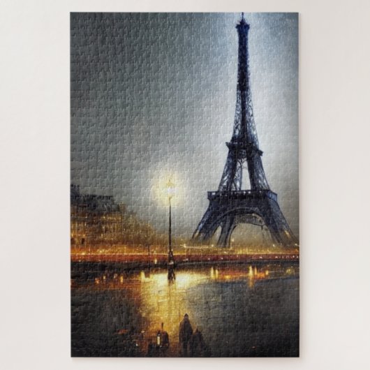 Eiffel Tower Jigsaw Puzzle (Vertikal)