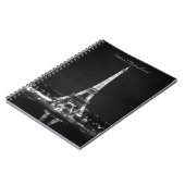 Eiffel Tower Journals Notizblock (Linke Seite)