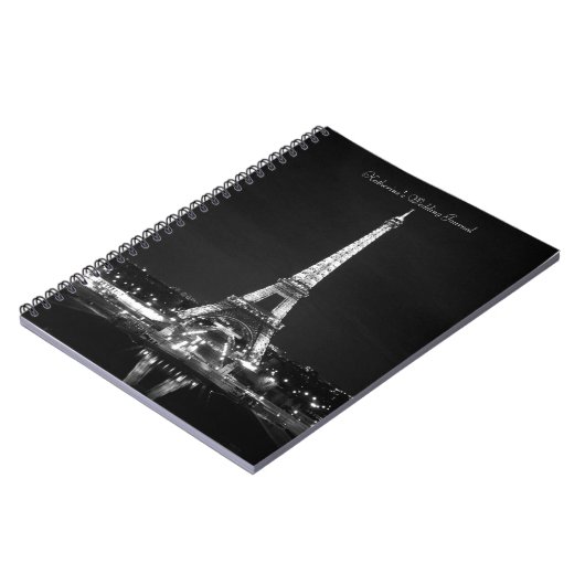 Eiffel Tower Journals Notizblock (Linke Seite)
