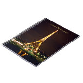 Eiffel Tower Journals Notizblock (Linke Seite)