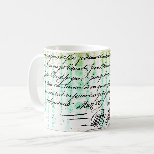 Eiffel Tower Kaffeetasse (Vorderseite Links)