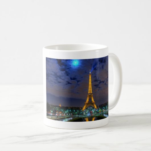 Eiffel Tower Kaffeetasse (VorderseiteRechts)