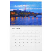 EIFFEL TOWER-Kalender Kalender (Mär 2026)