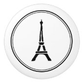 Eiffel Tower Keramikknauf (Vorderseite)
