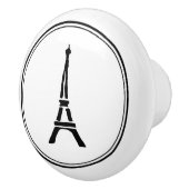 Eiffel Tower Keramikknauf (Rechts)