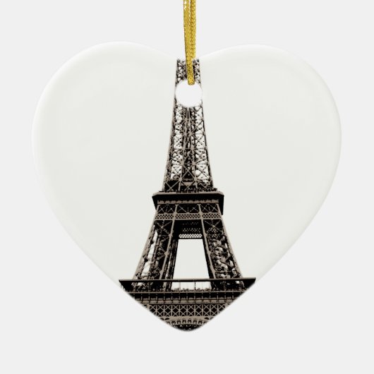 Eiffel Tower Keramikornament (Vorne)