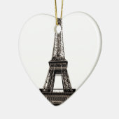 Eiffel Tower Keramikornament (Links)