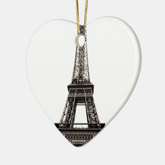 Eiffel Tower Keramikornament (Links)
