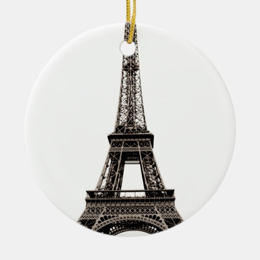 Eiffel Tower Keramikornament (Vorne)