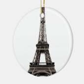 Eiffel Tower Keramikornament (Links)