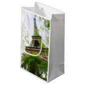 Eiffel Tower Kleine Geschenktüte (Rückseite Schrägansicht)