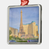 Eiffel Tower Las Vegas Paris Limousine Nevada Silbernes Ornament (Links)