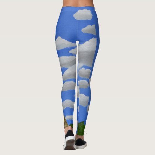 Eiffel Tower Leggings (Rückseite)