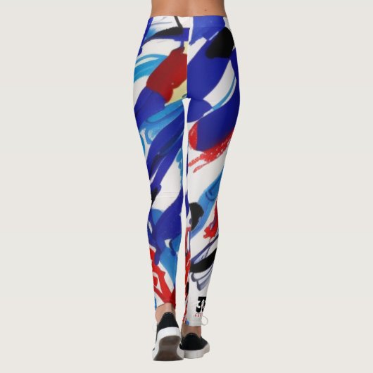 Eiffel Tower Leggings (Rückseite)