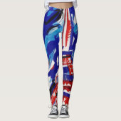 Eiffel Tower Leggings (Vorderseite)
