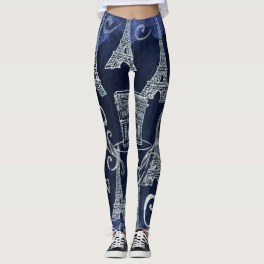 Eiffel Tower Leggings (Vorderseite)