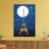 Eiffel Tower Leinwanddruck (Insitu (Wohnzimmer))
