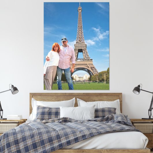 Eiffel Tower Leinwanddruck (Insitu (Schlafzimmer))