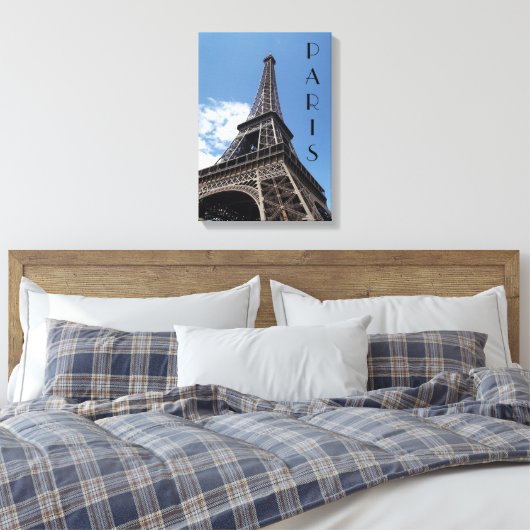 Eiffel Tower Leinwanddruck (Insitu (Schlafzimmer))