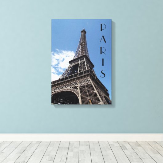 Eiffel Tower Leinwanddruck (Insitu (Holzboden))