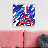 Eiffel Tower Leinwanddruck (Insitu (Wohnzimmer))